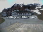 Archiv Foto Webcam Obertauern: Blick aufs Hotel Schneider 13:00