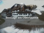 Archiv Foto Webcam Obertauern: Blick aufs Hotel Schneider 06:00