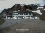 Archiv Foto Webcam Obertauern: Blick aufs Hotel Schneider 09:00