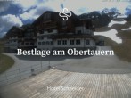 Archiv Foto Webcam Obertauern: Blick aufs Hotel Schneider 13:00