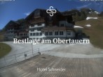 Archiv Foto Webcam Obertauern: Blick aufs Hotel Schneider 09:00