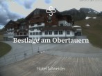 Archiv Foto Webcam Obertauern: Blick aufs Hotel Schneider 13:00