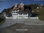 Archiv Foto Webcam Obertauern: Blick aufs Hotel Schneider 07:00