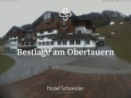 Archiv Foto Webcam Obertauern: Blick aufs Hotel Schneider 09:00