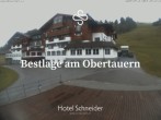 Archiv Foto Webcam Obertauern: Blick aufs Hotel Schneider 06:00