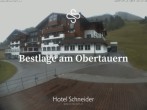 Archiv Foto Webcam Obertauern: Blick aufs Hotel Schneider 07:00