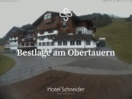 Archiv Foto Webcam Obertauern: Blick aufs Hotel Schneider 09:00