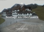 Archiv Foto Webcam Obertauern: Blick aufs Hotel Schneider 13:00
