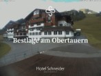 Archiv Foto Webcam Obertauern: Blick aufs Hotel Schneider 07:00