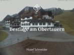 Archiv Foto Webcam Obertauern: Blick aufs Hotel Schneider 09:00
