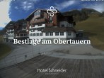Archiv Foto Webcam Obertauern: Blick aufs Hotel Schneider 07:00