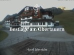 Archiv Foto Webcam Obertauern: Blick aufs Hotel Schneider 06:00