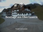 Archiv Foto Webcam Obertauern: Blick aufs Hotel Schneider 06:00