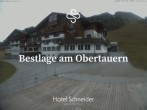 Archiv Foto Webcam Obertauern: Blick aufs Hotel Schneider 13:00