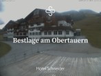 Archiv Foto Webcam Obertauern: Blick aufs Hotel Schneider 13:00