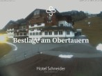 Archiv Foto Webcam Obertauern: Blick aufs Hotel Schneider 06:00