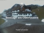 Archiv Foto Webcam Obertauern: Blick aufs Hotel Schneider 09:00