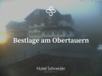 Archiv Foto Webcam Obertauern: Blick aufs Hotel Schneider 06:00