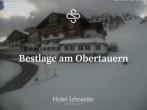 Archiv Foto Webcam Obertauern: Blick aufs Hotel Schneider 11:00