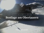 Archiv Foto Webcam Obertauern: Blick aufs Hotel Schneider 09:00
