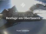 Archiv Foto Webcam Obertauern: Blick aufs Hotel Schneider 11:00