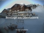 Archiv Foto Webcam Obertauern: Blick aufs Hotel Schneider 11:00