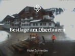 Archiv Foto Webcam Obertauern: Blick aufs Hotel Schneider 09:00