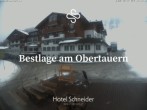 Archiv Foto Webcam Obertauern: Blick aufs Hotel Schneider 13:00