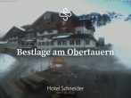 Archiv Foto Webcam Obertauern: Blick aufs Hotel Schneider 08:00