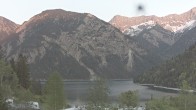 Archiv Foto Webcam Plansee Seespitze 19:00
