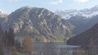 Archiv Foto Webcam Plansee Seespitze 13:00