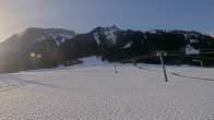 Archiv Foto Webcam Reutte: Hahnenkammgebiet Schollenwiesenlift 13:00