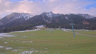 Archiv Foto Webcam Reutte: Hahnenkammgebiet Schollenwiesenlift 13:00