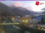 Archiv Foto Webcam Landeck: Blick auf den Inn 06:00