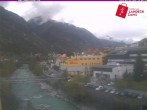 Archiv Foto Webcam Landeck: Blick auf den Inn 08:00