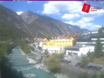 Archiv Foto Webcam Landeck: Blick auf den Inn 13:00
