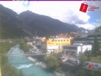 Archiv Foto Webcam Landeck: Blick auf den Inn 11:00