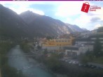 Archiv Foto Webcam Landeck: Blick auf den Inn 15:00