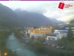 Archived image Webcam City of Landeck - River Inn 19:00