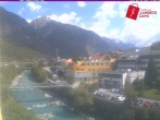 Archiv Foto Webcam Landeck: Blick auf den Inn 09:00