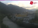 Archiv Foto Webcam Landeck: Blick auf den Inn 05:00