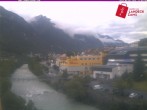 Archiv Foto Webcam Landeck: Blick auf den Inn 19:00