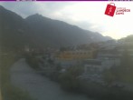 Archiv Foto Webcam Landeck: Blick auf den Inn 06:00