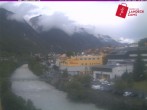 Archiv Foto Webcam Landeck: Blick auf den Inn 13:00