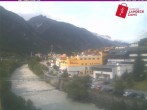 Archiv Foto Webcam Landeck: Blick auf den Inn 15:00