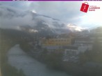 Archiv Foto Webcam Landeck: Blick auf den Inn 06:00