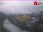 Archiv Foto Webcam Landeck: Blick auf den Inn 06:00