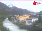 Archiv Foto Webcam Landeck: Blick auf den Inn 11:00