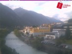Archiv Foto Webcam Landeck: Blick auf den Inn 17:00