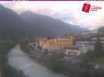 Archiv Foto Webcam Landeck: Blick auf den Inn 19:00